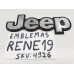 Emblema Traseiro Jeep Renegade 2019 