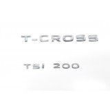 Emblema Tampa Traseira Volkswagen T-cross 2020 