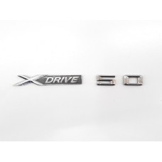Emblema X Drive 50 Porta Dianteira Esquerda Bmw X6 