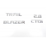 Emblema Tampa Traseira S10 Trailblazer 2019 