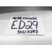 Acabamento Difusor Ar Traseiro Console Ford Edge V6