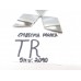 Emblema Para-choque Dianteiro Pajero Tr4 4x2