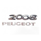Emblemas Tampa Traseira Peugeot 2008 2015