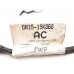 Chicote Parachoque Traseiro Ford Ecosport 1.5 Gn15-15k868-ac