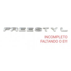 Emblema Freestyle Tampa Traseira Ford Ecosport 1.5